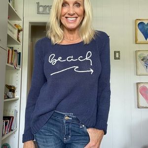 Vintage Havana “beach” sweater ! S